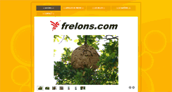 Desktop Screenshot of frelons.com