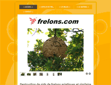 Tablet Screenshot of frelons.com